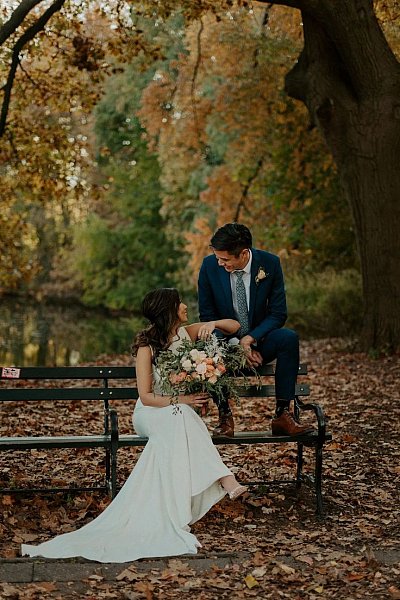 Brooklyn Brownstone House Backyard Wedding.jpg